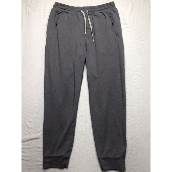 Vuori Other - VUORI Ponto Jogger Men XL (34x28) Gray Performance Drawstring 3 Pocket V438